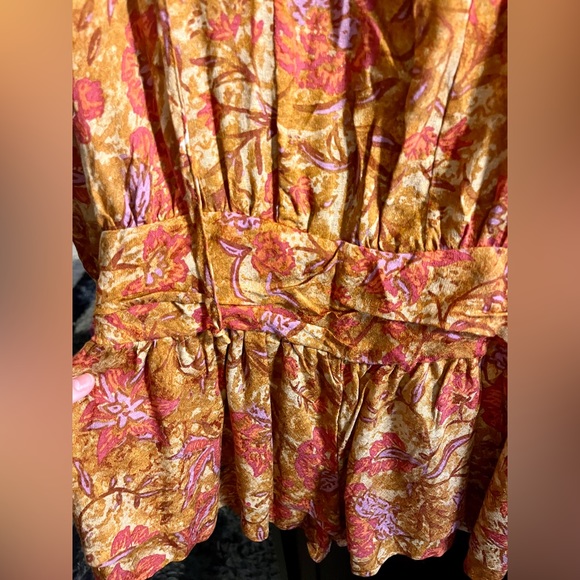 NWOT Free People Dance 'Til Dawn Romper in Floral Print Size S - Picture 10 of 12